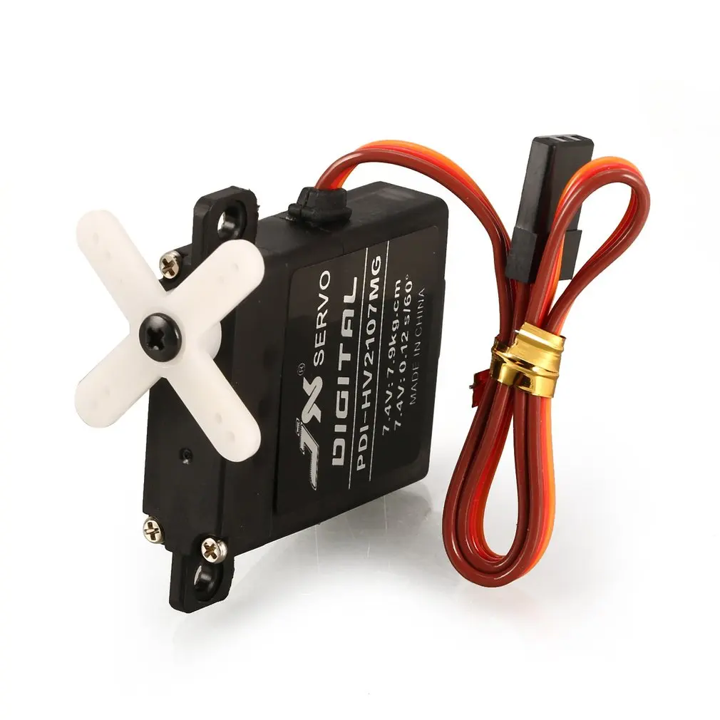 JX PDI-HV2107MG 7.9kg Steering Torque Mini Digital Metal Gear Core Servo for RC Fixed Wing Airplane Plane Model Toys Hobby Parts
JX PDI-HV2107MG 7.9kg Steering Torque Mini Digital Metal Gear Core Servo for RC Fixed Wing Airplane Plane Model Toys Hobby Parts