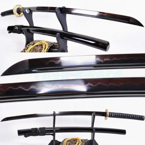 REAL FLAME HAMON CLAY TEMPERED FOLDED STEEL BLADE JAPANESE SAMURAI SWORD KATANA
REAL FLAME HAMON CLAY TEMPERED FOLDED STEEL BLADE JAPANESE SAMURAI SWORD KATANA