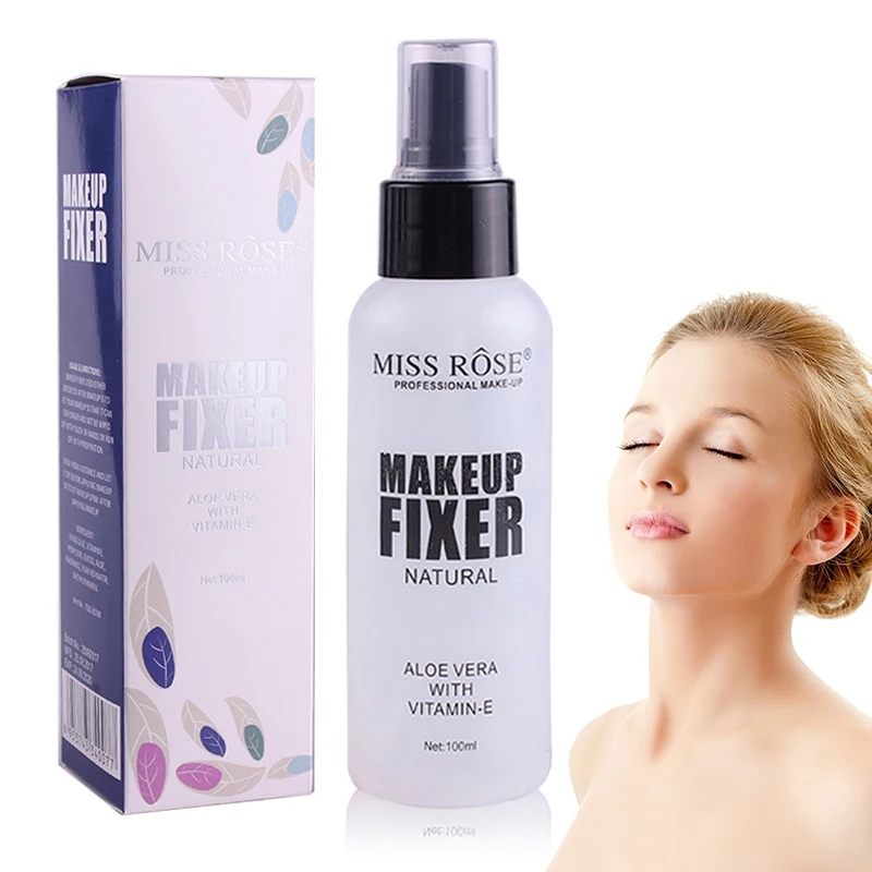 MISS ROSE 100ML Cosmetic Makeup Setting Spray Matte Oil-control Natural Moisturizing Summer Use Make Up Fixer Spray TSLM1
MISS ROSE 100ML Cosmetic Makeup Setting Spray Matte Oil-control Natural Moisturizing Summer Use Make Up Fixer Spray TSLM1