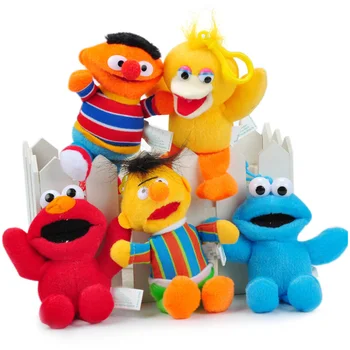 Big eye blue red elmo plush pendant toy doll clamshell doll plush keychain 13cm 5kinds Plastic hook wj04
Big eye blue red elmo plush pendant toy doll clamshell doll plush keychain 13cm 5kinds Plastic hook wj04