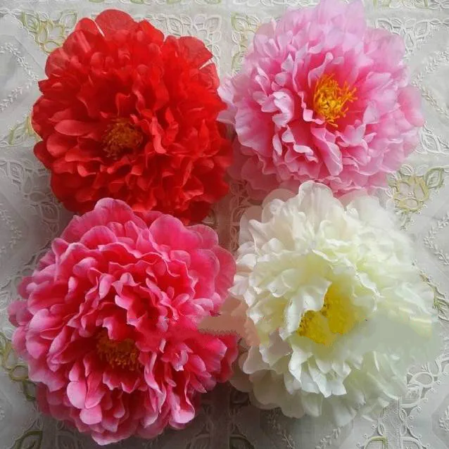 New 10pcs/lot 17CM artificial peony heads simulation DIY silk flower head for wedding home party decoration high quality flowers
New 10pcs/lot 17CM artificial peony heads simulation DIY silk flower head for wedding home party decoration high quality flowers