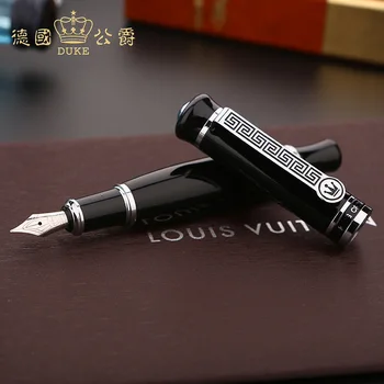 Duke 558 duke of pure black clip iridic gold fountain pen heavy duty ink pen lettering
Duke 558 duke of pure black clip iridic gold fountain pen heavy duty ink pen lettering