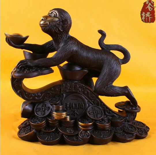 B0602 421Bronze sculpture, golden monkey decoration crafts copper sculpture bronze sculpture, decoration statue
B0602 421Bronze sculpture, golden monkey decoration crafts copper sculpture bronze sculpture, decoration statue