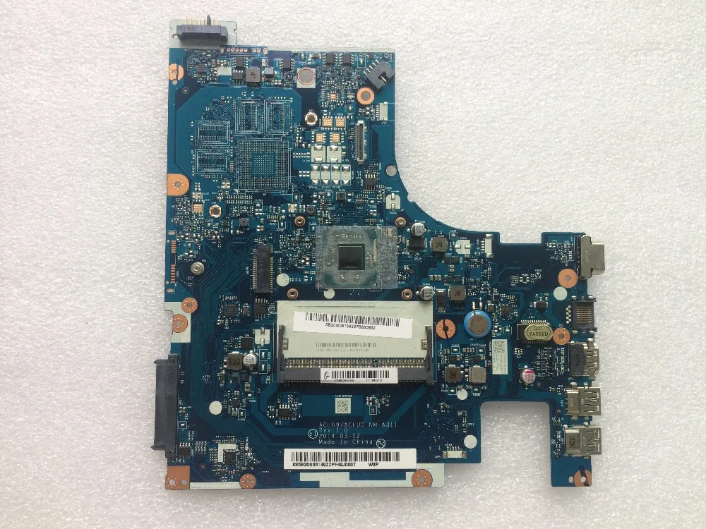 Free Shipping New For Lenovo G50-30 Motherboard ACLU9 / ACLU0 NM-A311 mainboard with intel N3530 N3540 CPU
Free Shipping New For Lenovo G50-30 Motherboard ACLU9 / ACLU0 NM-A311 mainboard with intel N3530 N3540 CPU