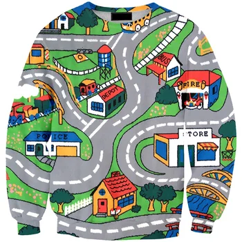 2019 New 3D Sweatshirts Men Mini Town Toy 3D Print Hip hop Longsleeve Crewneck Hoodies Fashion Pullover Sweatshirt Tops Plus 5XL
2019 New 3D Sweatshirts Men Mini Town Toy 3D Print Hip hop Longsleeve Crewneck Hoodies Fashion Pullover Sweatshirt Tops Plus 5XL