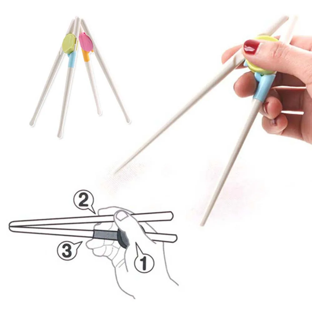 1 Pair Chopsticks for Sushi Baby Kids Cartoon Food Sticks Easy Use Fun Learning Training Helper Dishes Dinner Game Kitchen tools
1 Pair Chopsticks for Sushi Baby Kids Cartoon Food Sticks Easy Use Fun Learning Training Helper Dishes Dinner Game Kitchen tools