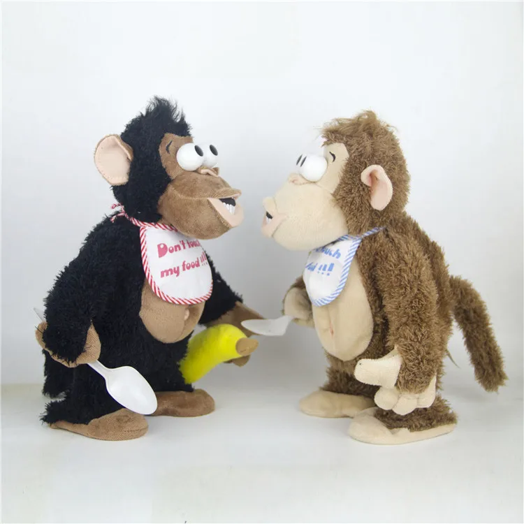 magnetic plush monkey