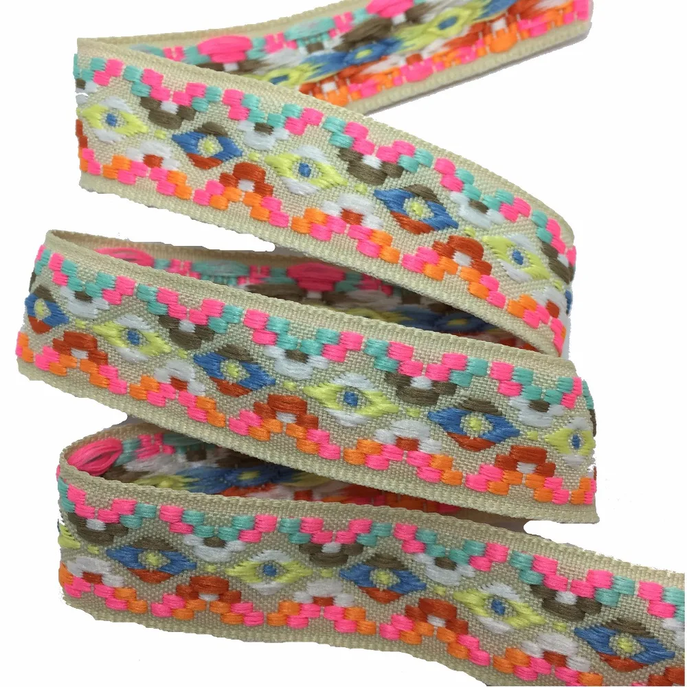 ZERZEEMOOY 2017 NEW 7/8'' 25mm 10yard/lots 100% polyester Woven Jacquard Ribbon Zakka Handmade mix color geometry DOG RIBBON
ZERZEEMOOY 2017 NEW 7/8'' 25mm 10yard/lots 100% polyester Woven Jacquard Ribbon Zakka Handmade mix color geometry DOG RIBBON
