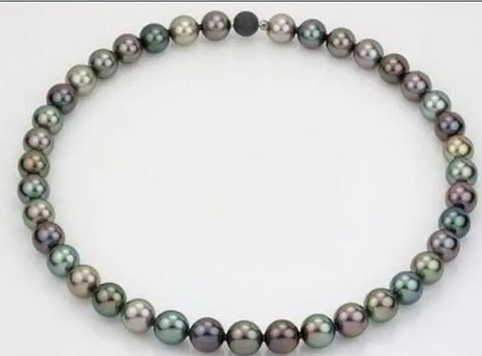 FREE SHIPPING18"10-11MM TAHITIAN NATURAL BLACK GREEN RED MULTICOLOR PEARL NECKLACE NEW
FREE SHIPPING18"10-11MM TAHITIAN NATURAL BLACK GREEN RED MULTICOLOR PEARL NECKLACE NEW