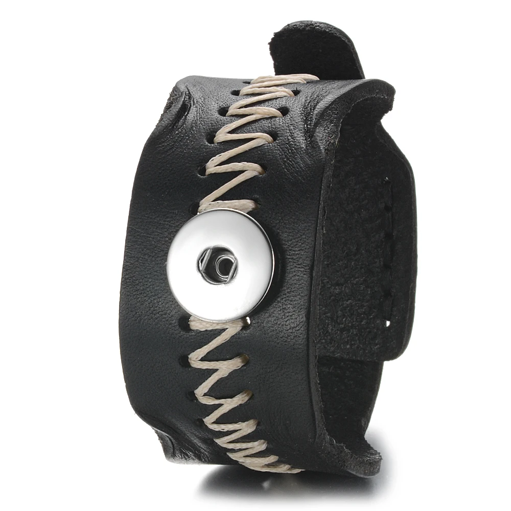 2019 New Vintage Ginger Snaps Leather Bracelet 4 Colors Interchangeable bracelet Jewelry Fit 18mm snaps NN-715
2019 New Vintage Ginger Snaps Leather Bracelet 4 Colors Interchangeable bracelet Jewelry Fit 18mm snaps NN-715
