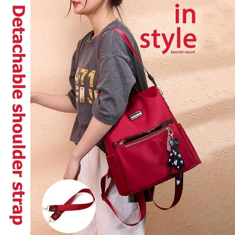 Waterproof Travel Backpacks Women Oxford Cloth Anti-theft Shoulder School Bags Preppy Style Solid Color Casual Knapsack Rucksack
Waterproof Travel Backpacks Women Oxford Cloth Anti-theft Shoulder School Bags Preppy Style Solid Color Casual Knapsack Rucksack