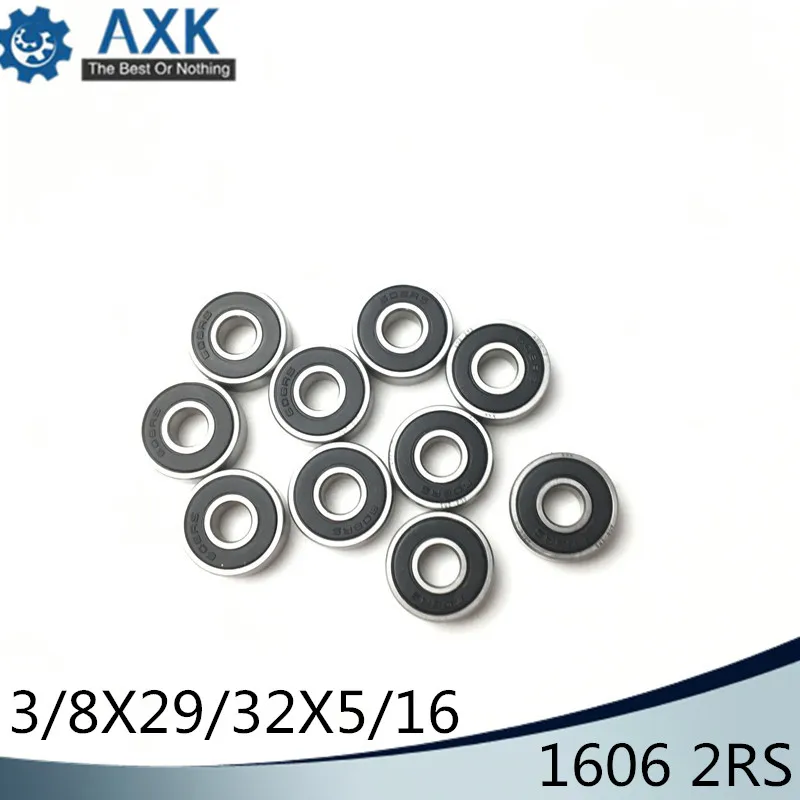 1606 2RS ABEC-1 (10PCS) 3/8"x29/32"x5/16" inch Miniature Ball Bearings 9.525mm x 23.019mm x 7.938mm 1606 RS
1606 2RS ABEC-1 (10PCS) 3/8"x29/32"x5/16" inch Miniature Ball Bearings 9.525mm x 23.019mm x 7.938mm 1606 RS