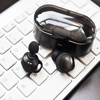 T02S Double Bluetooth Earphones Portable Bluetooth 5.0 Headset Earbud With Mic for IPhone X 8 7 Plus For Android Phones
T02S Double Bluetooth Earphones Portable Bluetooth 5.0 Headset Earbud With Mic for IPhone X 8 7 Plus For Android Phones