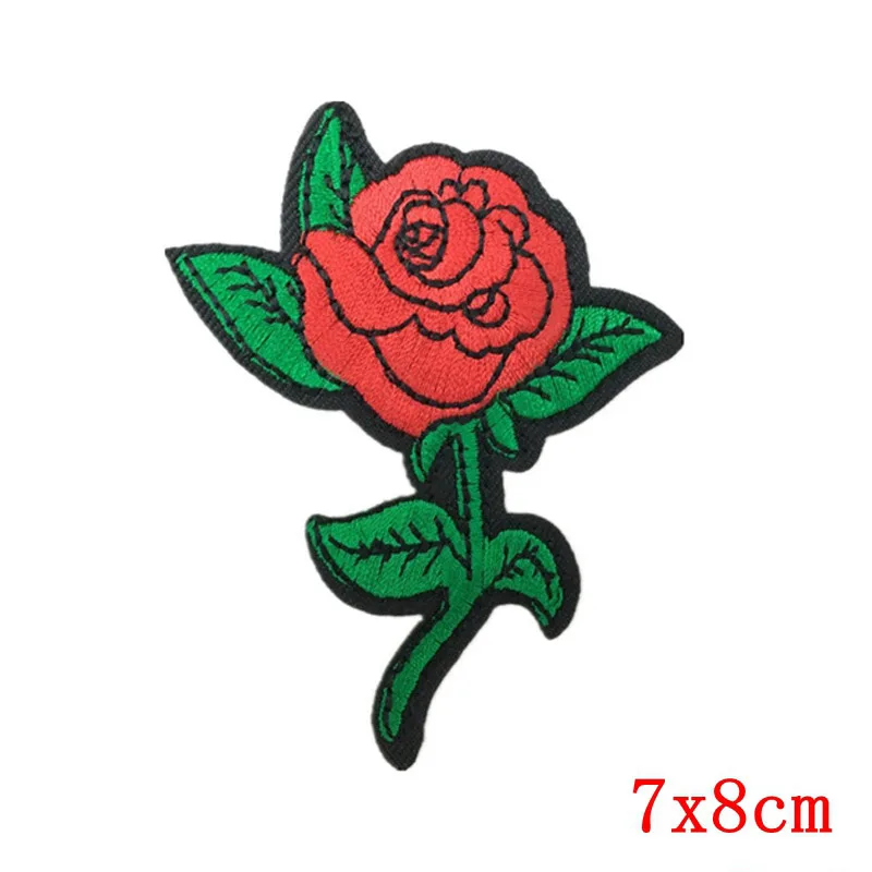 2017 Punk Iron Patches For Clothing Embroidery Silm Rose Patch Badge Stickers For Clothes Sewing On Jeans Applique Decoration
2017 Punk Iron Patches For Clothing Embroidery Silm Rose Patch Badge Stickers For Clothes Sewing On Jeans Applique Decoration