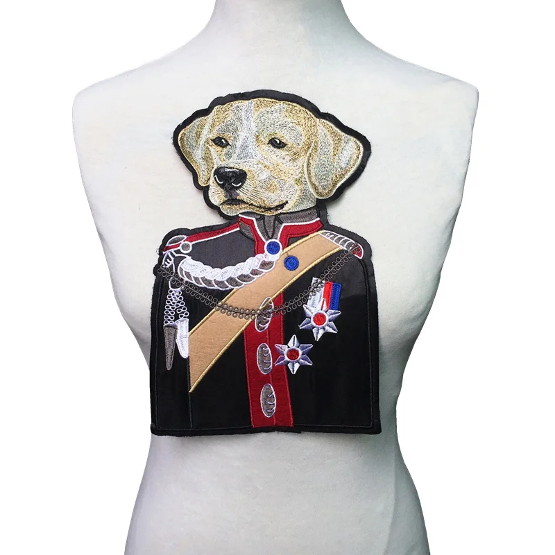 Uniform Dog Embroidery Patch Embroidered Patches For Clothing Applique Clothes Parches Bordados Para Ropa Sew On 29x18cm AC1371
Uniform Dog Embroidery Patch Embroidered Patches For Clothing Applique Clothes Parches Bordados Para Ropa Sew On 29x18cm AC1371
