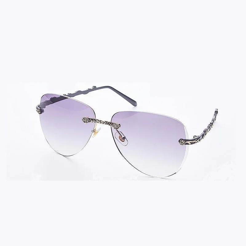 Sunglasses Women Brand exquisite sandbeach drive Retro Rimless Glasses Lens Eyewear Ladies New Fashion UV400 Sun Glasses 937
Sunglasses Women Brand exquisite sandbeach drive Retro Rimless Glasses Lens Eyewear Ladies New Fashion UV400 Sun Glasses 937