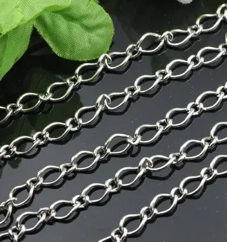 Free shipping!!!!50M/ DIY jewelry findings-Dull silver tone 5mm Chain findings
Free shipping!!!!50M/ DIY jewelry findings-Dull silver tone 5mm Chain findings