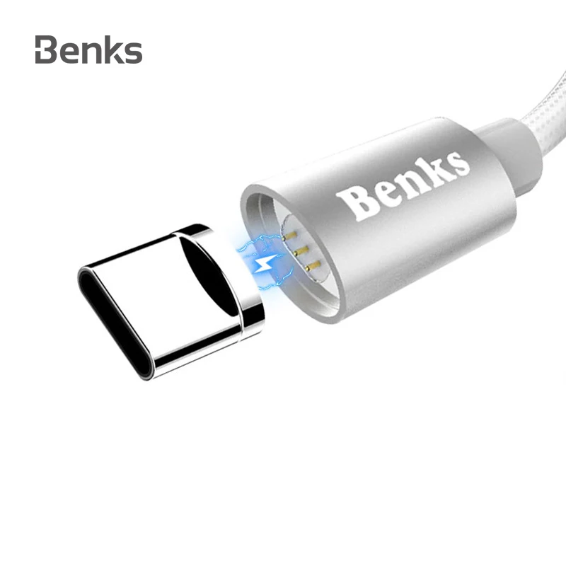 Benks D21 Magnetic Cable For iPhone 8Pin Fast Charging Data Cable USB Type C Micro USB Magnet Charger Cables For Android Phone
Benks D21 Magnetic Cable For iPhone 8Pin Fast Charging Data Cable USB Type C Micro USB Magnet Charger Cables For Android Phone