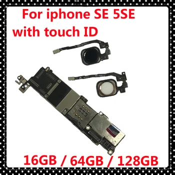 16GB / 32GB / 64GB for iphone 5SE SE 100% original motherboard with / NO touch ID Full unlocked mainboard IOS system logic board
16GB / 32GB / 64GB for iphone 5SE SE 100% original motherboard with / NO touch ID Full unlocked mainboard IOS system logic board
