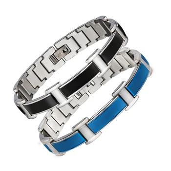 Blue Stainless Steel Health Energy Balance Bracelet Bangle for Arthritis Chains Germanium Magnetic Bracelet For Men Love Gift
Blue Stainless Steel Health Energy Balance Bracelet Bangle for Arthritis Chains Germanium Magnetic Bracelet For Men Love Gift