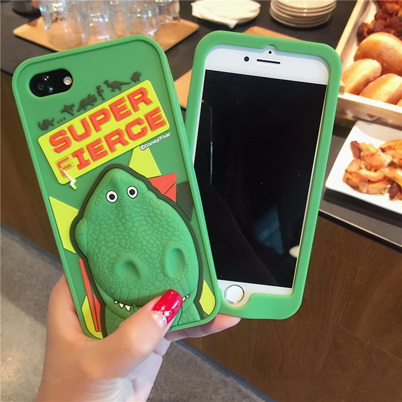 JPN and South Korea super cute green dinosaur silicone all-inclusive cover case for iphone 6 7 8 8Plus X XR XS MAX phone cases
JPN and South Korea super cute green dinosaur silicone all-inclusive cover case for iphone 6 7 8 8Plus X XR XS MAX phone cases