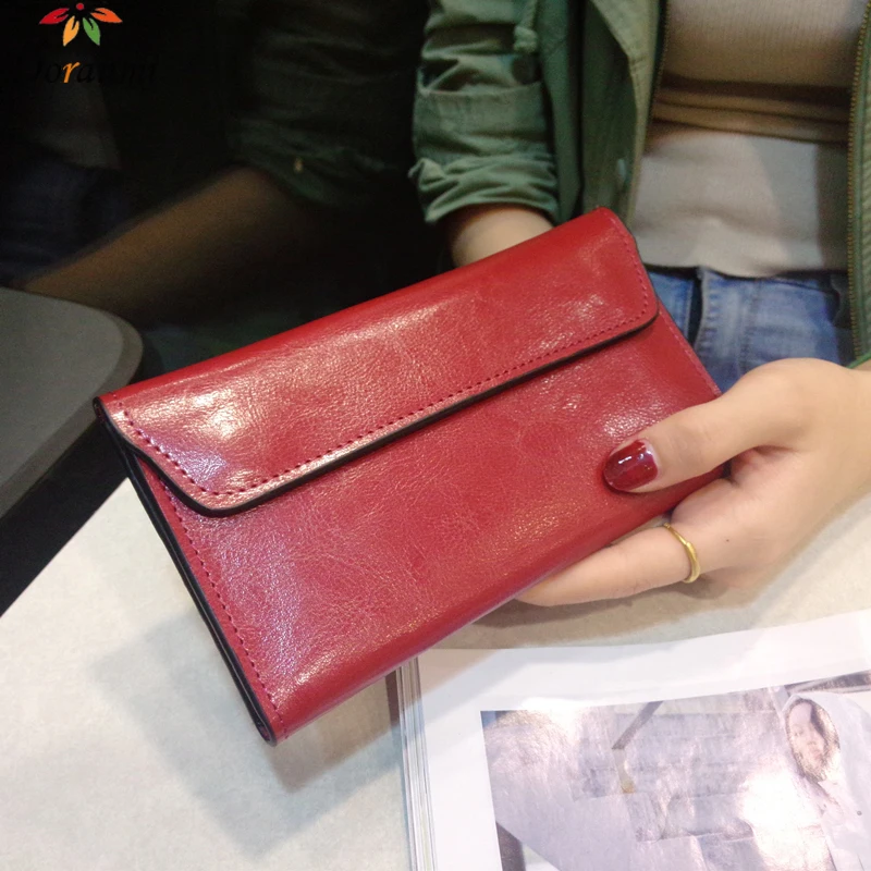 DORANMI Cow Leather Thin Women's Purse Bag 2019 Luxury Brand Designed Shining Genuine Leather Wallet For Female Money Bag NPJ095
DORANMI Cow Leather Thin Women's Purse Bag 2019 Luxury Brand Designed Shining Genuine Leather Wallet For Female Money Bag NPJ095