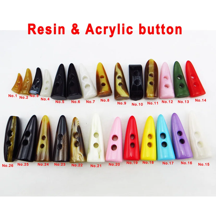 6PCS 22MM~53MM Resin coffee horn button toggles clothes sewing acrylic garment buttons decoration clothing accessory WHB-000
6PCS 22MM~53MM Resin coffee horn button toggles clothes sewing acrylic garment buttons decoration clothing accessory WHB-000