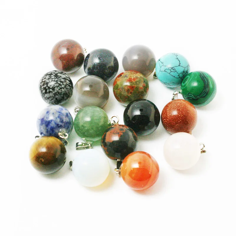 2015 New Natural Stone Pendants Necklaces Gem Stone Round Ball Pendant For Women Jewelry BTB703
2015 New Natural Stone Pendants Necklaces Gem Stone Round Ball Pendant For Women Jewelry BTB703