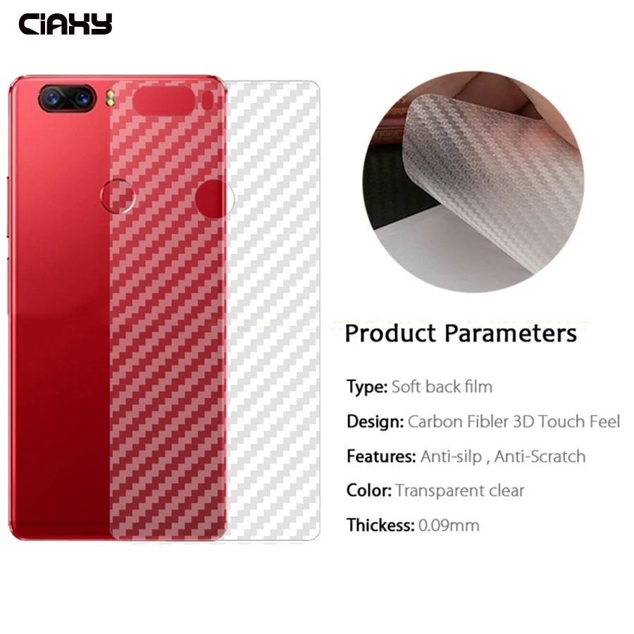 5Pcs/lot 3D Carbon Fiber Back Cover Screen Protector Protective Film For Sony Xperia XZ3 XZ2 Compact XA2 Plus XA1 Ultra XZ1 L2
5Pcs/lot 3D Carbon Fiber Back Cover Screen Protector Protective Film For Sony Xperia XZ3 XZ2 Compact XA2 Plus XA1 Ultra XZ1 L2