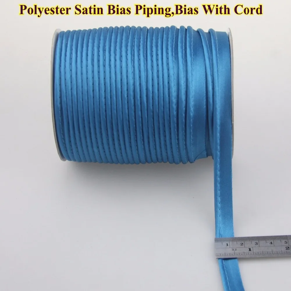 Free Shipping---Polyester satin Bias Piping, Bias tape with cord, bias binding Tape, size: 12mm,72yds dark Turquoise DIY textile
Free Shipping---Polyester satin Bias Piping, Bias tape with cord, bias binding Tape, size: 12mm,72yds dark Turquoise DIY textile