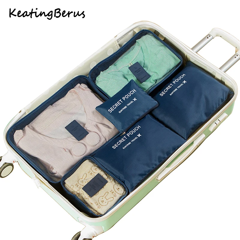 Women Men 6PCS/Set Travel BagTravel Mesh Bag In Bag Luggage Organizer Packing Cosmetic Bag Cube Organiser for Clothing
Women Men 6PCS/Set Travel BagTravel Mesh Bag In Bag Luggage Organizer Packing Cosmetic Bag Cube Organiser for Clothing
