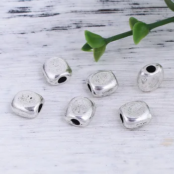DoreenBeads Zinc Based Alloy silver color Spacer Beads Square DIY Jewelry Components 8mm x 8mm, Hole: Approx 2.4mm, 50 PCs
DoreenBeads Zinc Based Alloy silver color Spacer Beads Square DIY Jewelry Components 8mm x 8mm, Hole: Approx 2.4mm, 50 PCs