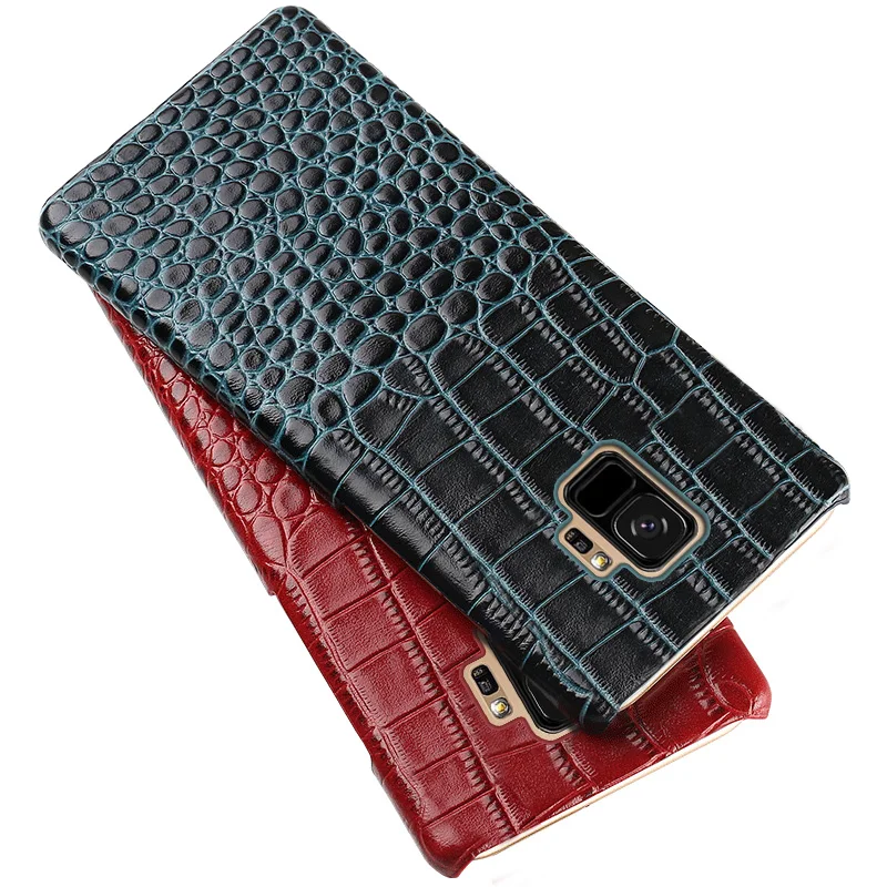 Genuine Leather Half pack phone case For Samsung s9 case Note 8 9 S6 S7 edge S8 Anti-fall Crocodile pattern protective case
Genuine Leather Half pack phone case For Samsung s9 case Note 8 9 S6 S7 edge S8 Anti-fall Crocodile pattern protective case