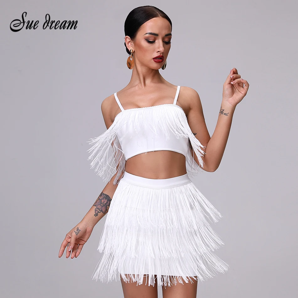2018 Sexy Bodycon Bandage Dress Sleeveless Straples Chic Celebrity Party White Dresses New Spring Women Tassel Dress Vestidos
2018 Sexy Bodycon Bandage Dress Sleeveless Straples Chic Celebrity Party White Dresses New Spring Women Tassel Dress Vestidos