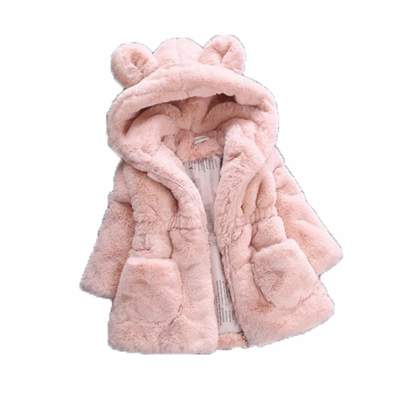 Christmas costumes Rabbit Ear Baby girl winter clothes kids Thickening fur coat pink down jacket for girls Clothing
Christmas costumes Rabbit Ear Baby girl winter clothes kids Thickening fur coat pink down jacket for girls Clothing