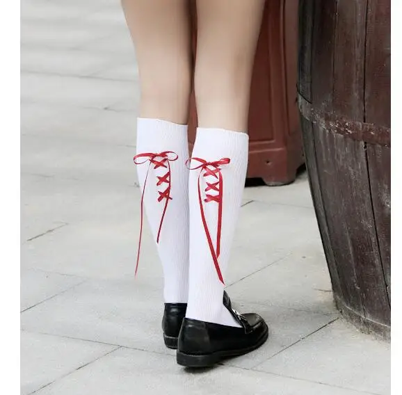 AuntuWinter Hot Japan Lolita fashion Stockings Ribbon Bow Cotton cross Bandage Stockings
AuntuWinter Hot Japan Lolita fashion Stockings Ribbon Bow Cotton cross Bandage Stockings