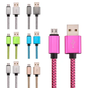 1m 2m 3m Quick Charging Braided Nylon fabric usb cable Accessory Bundles for mobile phone 5 6 7 plus
1m 2m 3m Quick Charging Braided Nylon fabric usb cable Accessory Bundles for mobile phone 5 6 7 plus