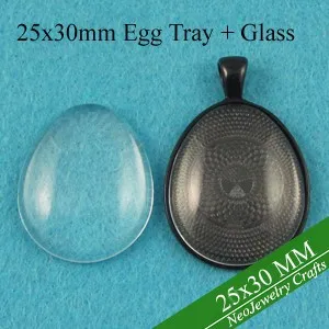 egg tray + glass db