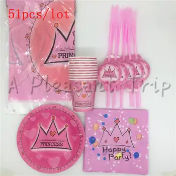 51pcs Kids Party Supplies Decoration Set Birthday Toys Pink Crown Theme Party Baby Birthday
51pcs Kids Party Supplies Decoration Set Birthday Toys Pink Crown Theme Party Baby Birthday