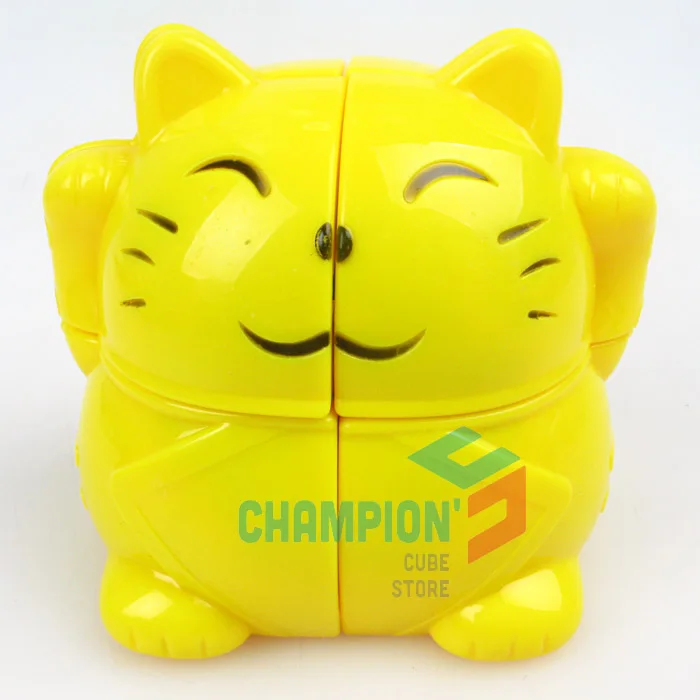YJ A 2x2 Fortune Cat Magic Cube Puzzle Yellow Learning&Educational Cubo Magico Toys
YJ A 2x2 Fortune Cat Magic Cube Puzzle Yellow Learning&Educational Cubo Magico Toys