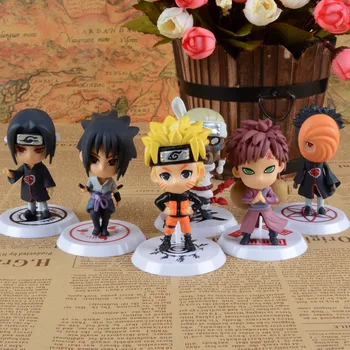 6pcs/set 7CM Anime Naruto Q version Sasuke Uchiha Itachi Luo Figures PVC Toys Doll Model Collection
6pcs/set 7CM Anime Naruto Q version Sasuke Uchiha Itachi Luo Figures PVC Toys Doll Model Collection