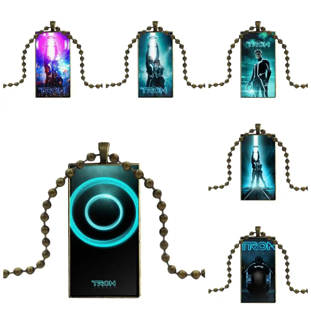 Tron Legacy Movies For Women Christmas Gift Fashion Glass Cabochon Pendant Necklace Women Bronze Color Choker Rectangle Necklace
Tron Legacy Movies For Women Christmas Gift Fashion Glass Cabochon Pendant Necklace Women Bronze Color Choker Rectangle Necklace