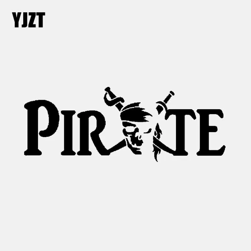 YJZT 15.9CM*5.9CM Vinyl Decal Personality Skull Pirate Car Sticker Black/Silver C3-1862
YJZT 15.9CM*5.9CM Vinyl Decal Personality Skull Pirate Car Sticker Black/Silver C3-1862
