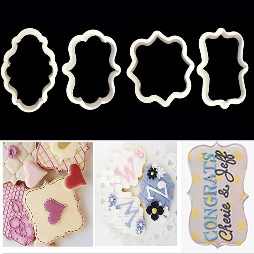 4 Pcs/set DIY Cookie Cutters Fondant Cake Mold Cake Sugar Craft Mould Baking Tool Kitchen DIY Pastry Mould
4 Pcs/set DIY Cookie Cutters Fondant Cake Mold Cake Sugar Craft Mould Baking Tool Kitchen DIY Pastry Mould