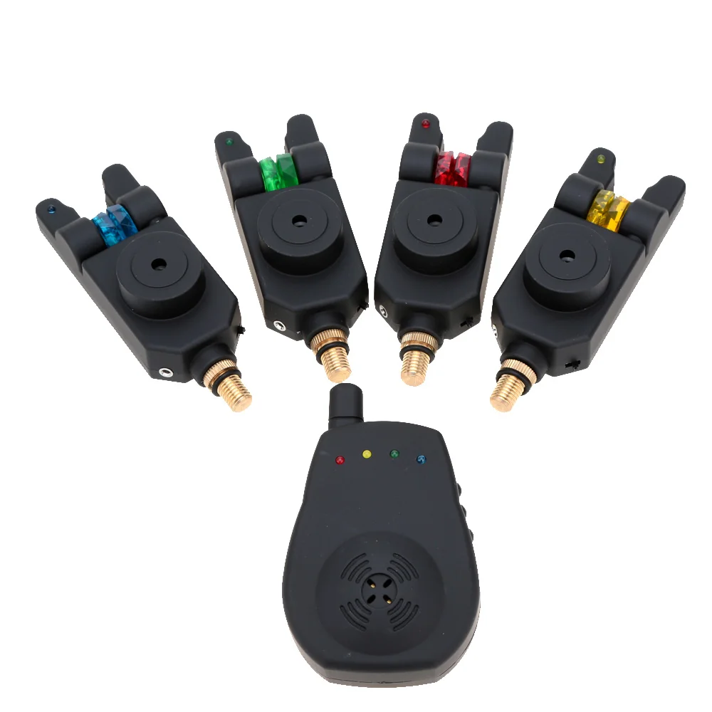 Water Resistant Wireless LED Fishing Bite Alarm Receiver Set + Case
Water Resistant Wireless LED Fishing Bite Alarm Receiver Set + Case