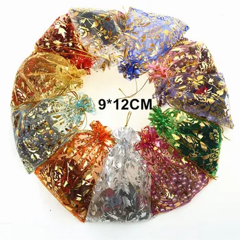 25pcs Rose Candy Bags Jewelry Packaging Drawable Organza Bags Gift Bags Pouches Packing Bags Christmas Wedding Decoration 9X12
25pcs Rose Candy Bags Jewelry Packaging Drawable Organza Bags Gift Bags Pouches Packing Bags Christmas Wedding Decoration 9X12