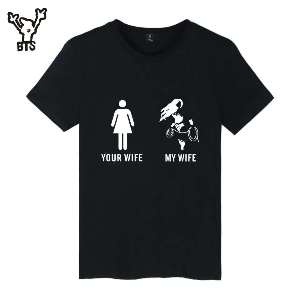 Your Wife My Wife 2017 Short Sleeve Tshirts New Style Men Fashion Funny Casual Tee Shirt For Men/Women T-shirt Plus Size 4XL
Your Wife My Wife 2017 Short Sleeve Tshirts New Style Men Fashion Funny Casual Tee Shirt For Men/Women T-shirt Plus Size 4XL