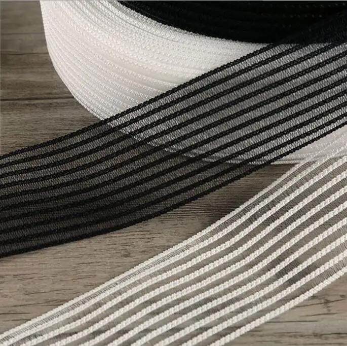 50 Yards Sewing Stretchy Elastic Band 4cm/4.5cm Wholesale Black White Lace Elastic Ribbon Belt Underwear Garment DIY Accessories
50 Yards Sewing Stretchy Elastic Band 4cm/4.5cm Wholesale Black White Lace Elastic Ribbon Belt Underwear Garment DIY Accessories
