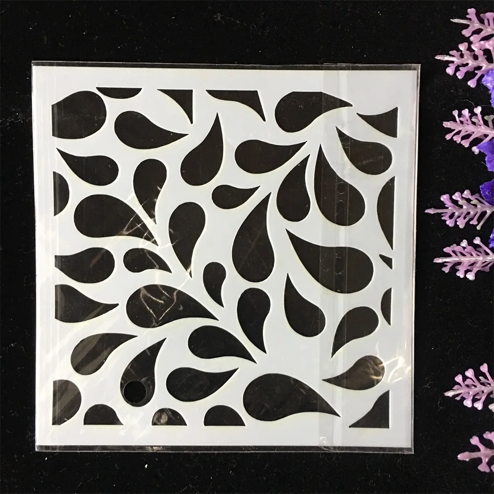 13cm Waterdrop Water DIY Layering Stencils Wall Painting Scrapbook Coloring Embossing Album Decorative Card Template
13cm Waterdrop Water DIY Layering Stencils Wall Painting Scrapbook Coloring Embossing Album Decorative Card Template