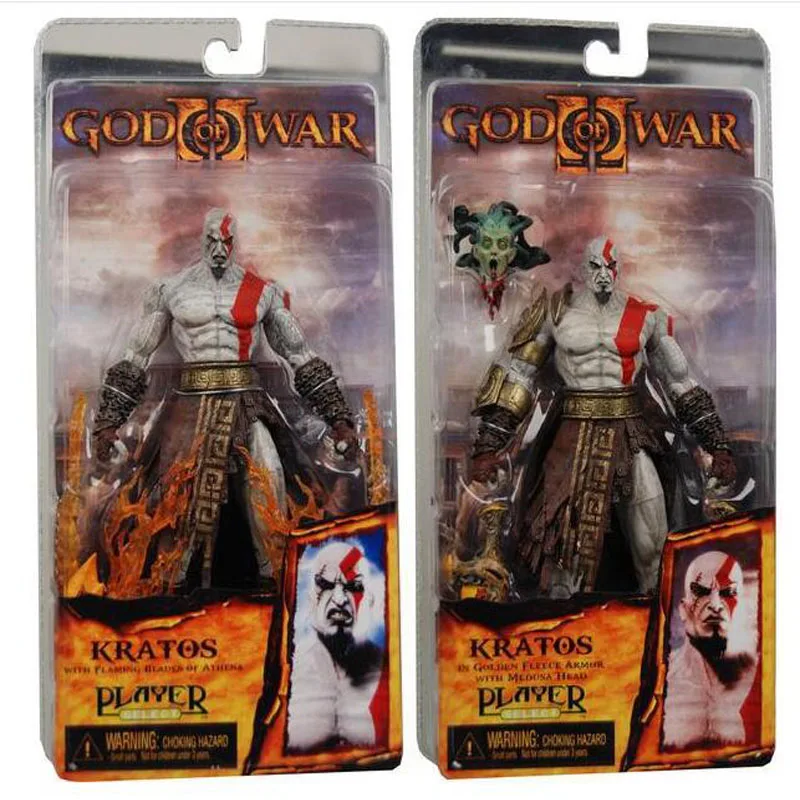 Good Quality Kratos in Ares Armor W Blades God of War 2 II 7" PVC Action Figure Toy Doll Chritmas Gift birthday
Good Quality Kratos in Ares Armor W Blades God of War 2 II 7" PVC Action Figure Toy Doll Chritmas Gift birthday